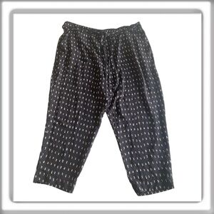 MM LaFleur The Flynn Trouser Wide Leg Trouser Pants Belted Navy Size +3, US 3X